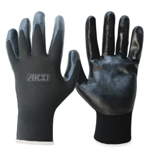 GUANTES ELÁSTICOS RECUBIERTOS CON NITRILO