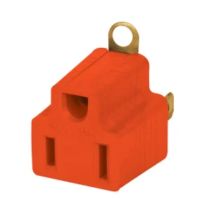 ADAPTADOR DE CLAVIJA ATERRIZADA POLARIZADA AKSI