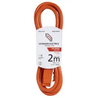 EXTENSIÓN USO RUDO 2 X 16 AWG 2 MTS IUSA 619345