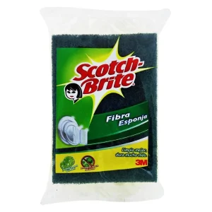 SCOTCH BRITE ALMOHADILLA DE FIBRA VERDE 229 X 152 MM