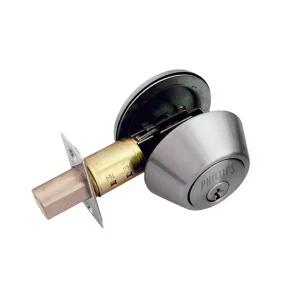 CERROJO LLAVE-LLAVE CROMO MATE PHILLIPS MX81216 BLISTER