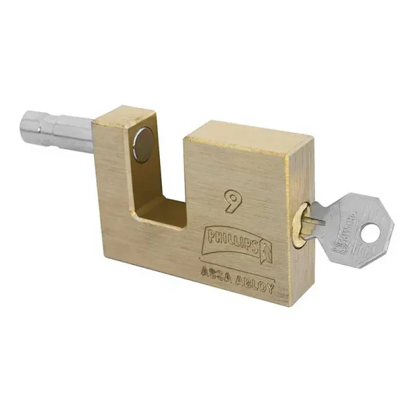 CANDADO LATÓN MACIZO 9BP ANTIPALANCA PHILLIPS MX254