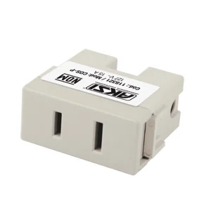 CONTACTO SENCILLO 127V/ 15A BLANCO AKSI