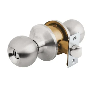 CERRADURA POMO TIPO ESFERA CROMO MATE | MAXTOOL
