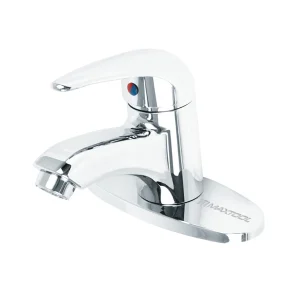 MONOMANDO PLÁSTICO PARA LAVABO 4"