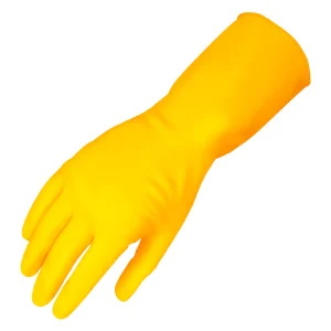 GUANTES DE LÁTEX PARA LIMPIEZA AMARILLOS