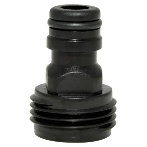CONECTOR PARA MANGUERA DE RIEGO CON SISTEMA CLIC 3/4" MACHO