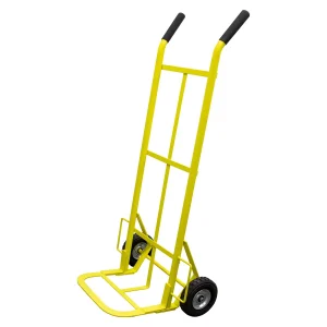 DIABLO BODEGUERO CAPACIDAD 400 KG AMARILLO CON LLANTA SÓLIDA