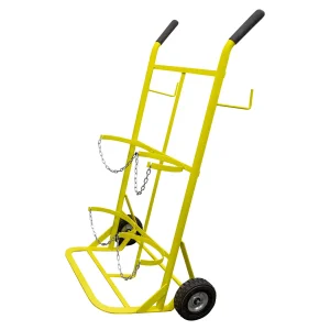 DIABLO PARA CILINDROS O TANQUES CAPACIDAD 2 CILINDROS CON LLANTA SÓLIDA SURTEK